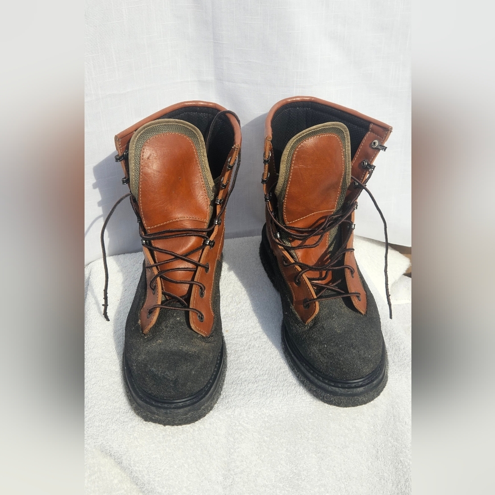 Cabela's Master Guided Felt Buttom Wading Boots For M Perfect For Fishing Sz 10